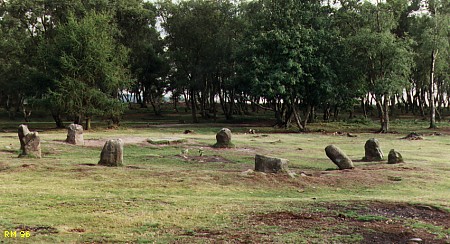 Nine Ladies Stone Circle, Derbyshire, 1996 Nine Ladies Stone Circle, Derbyshire