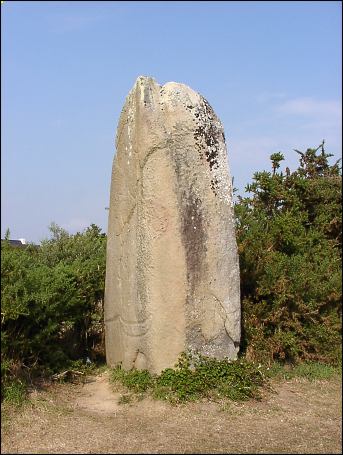 Kermaillard Standing Stone, Brittany, 2002 Kermaillard Standing Stone, Brittany
