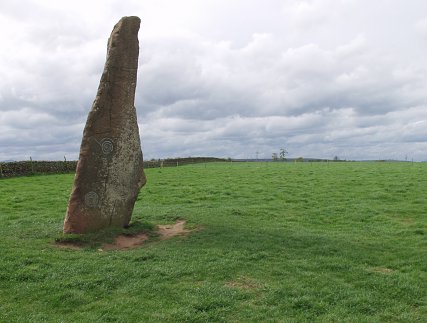 Long Meg standing stone, Long Meg & Her Daughters Stone Circle, Cumbria